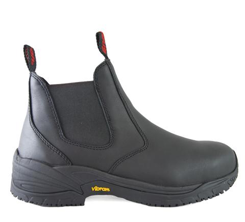Cheap slip on sales steel toe boots
