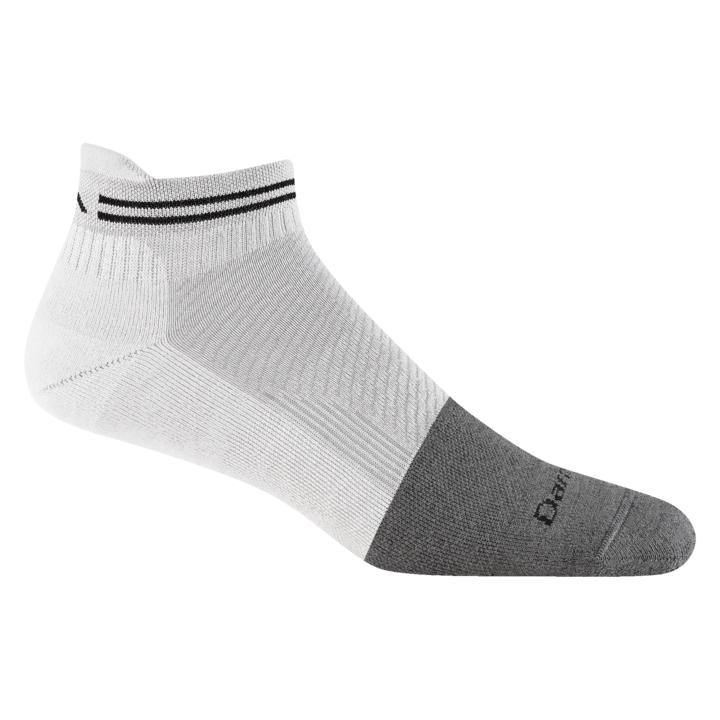 Darn Tough® - Men's Merino Wool Steely No Show Work Sock - Lightweight - Cement - MADE IN THE USA!
