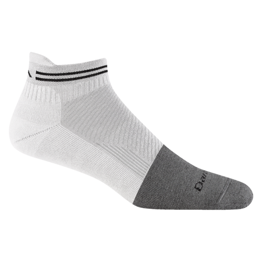 Darn Tough® - Men's Merino Wool Steely No Show Work Sock - Lightweight - Cement - MADE IN THE USA!