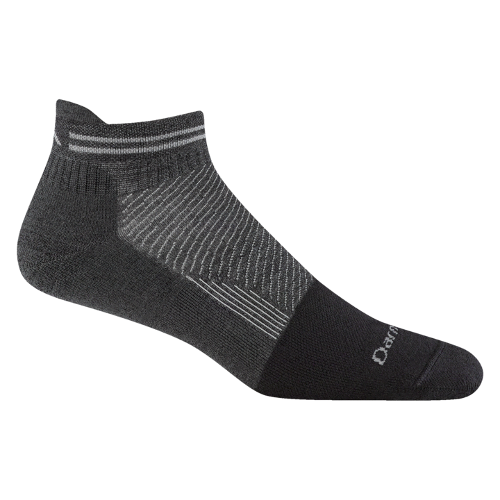 Darn Tough® - Men's Merino Wool Steely No Show Work Sock - Lightweight - Gravel - MADE IN THE USA!