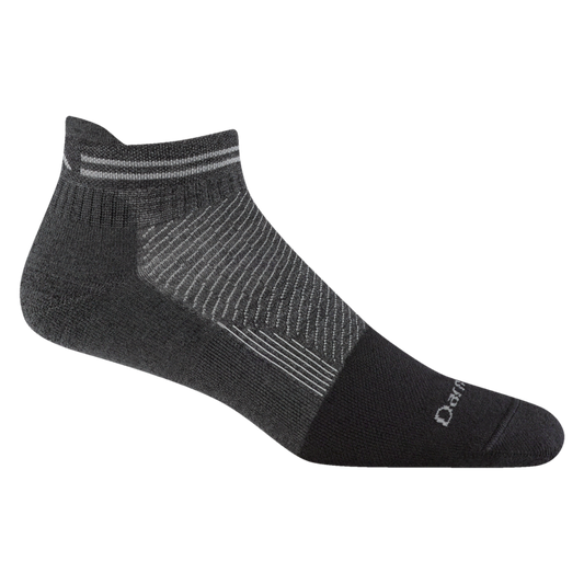 Darn Tough® - Men's Merino Wool Steely No Show Work Sock - Lightweight - Gravel - MADE IN THE USA!