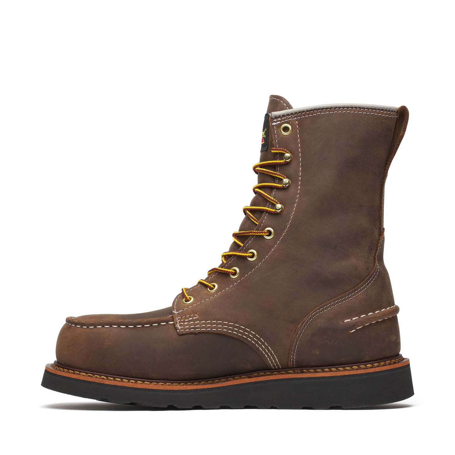 Thorogood - 804-3878 8" Leather Waterproof Steel Toe Moc Toe Work Boot - MADE IN THE USA
