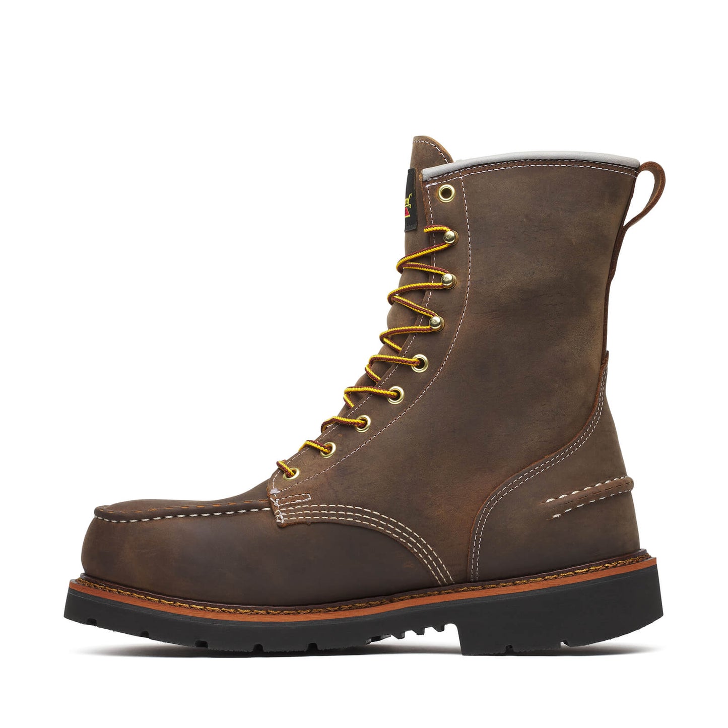 Thorogood - 804-3898 8" Crazy Horse Waterproof Steel Toe Moc Toe Work Boot - MADE IN THE USA