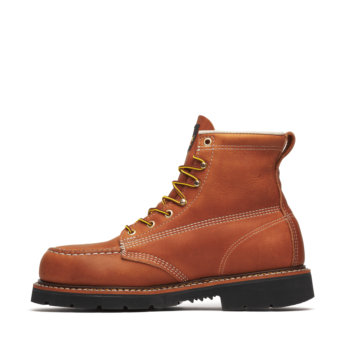 Thorogood - 804-4189 Tobacco Leather Steel Toe Moc Toe Work Boot - MADE IN THE USA