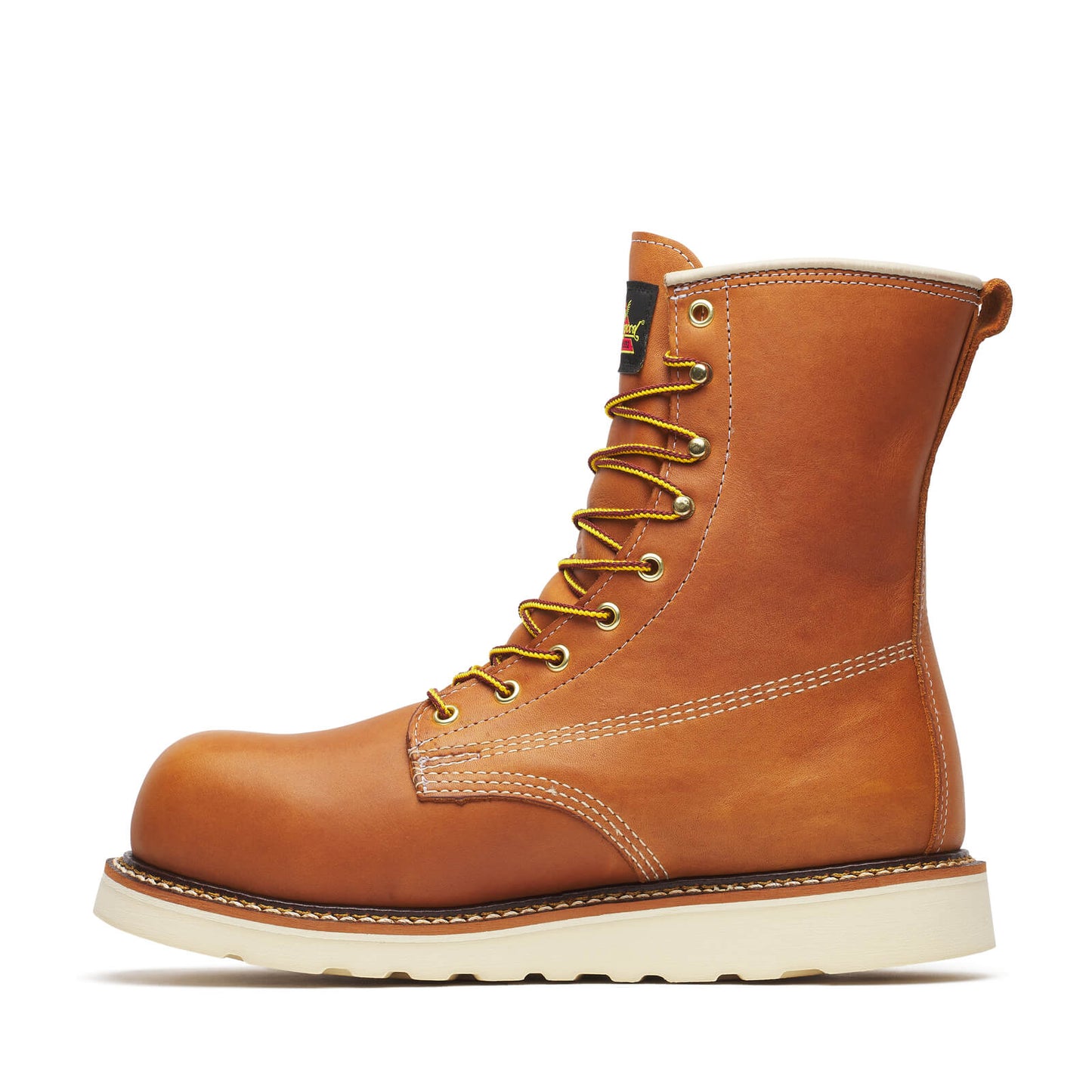 Thorogood - 804-4210 8" Tobacco Leather Waterproof Steel Toe Work Boot - MADE IN THE USA