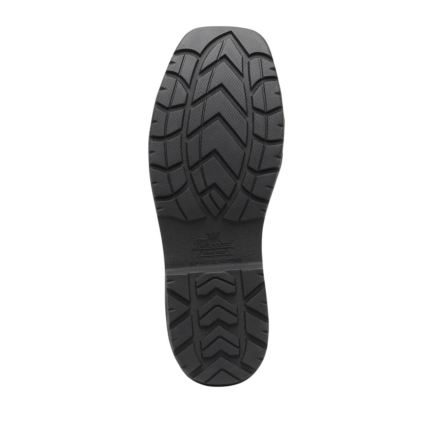 Thorogood - 804-4342 Square Toe Brown Leather Waterproof Nano SafetyToe Western Work Boot