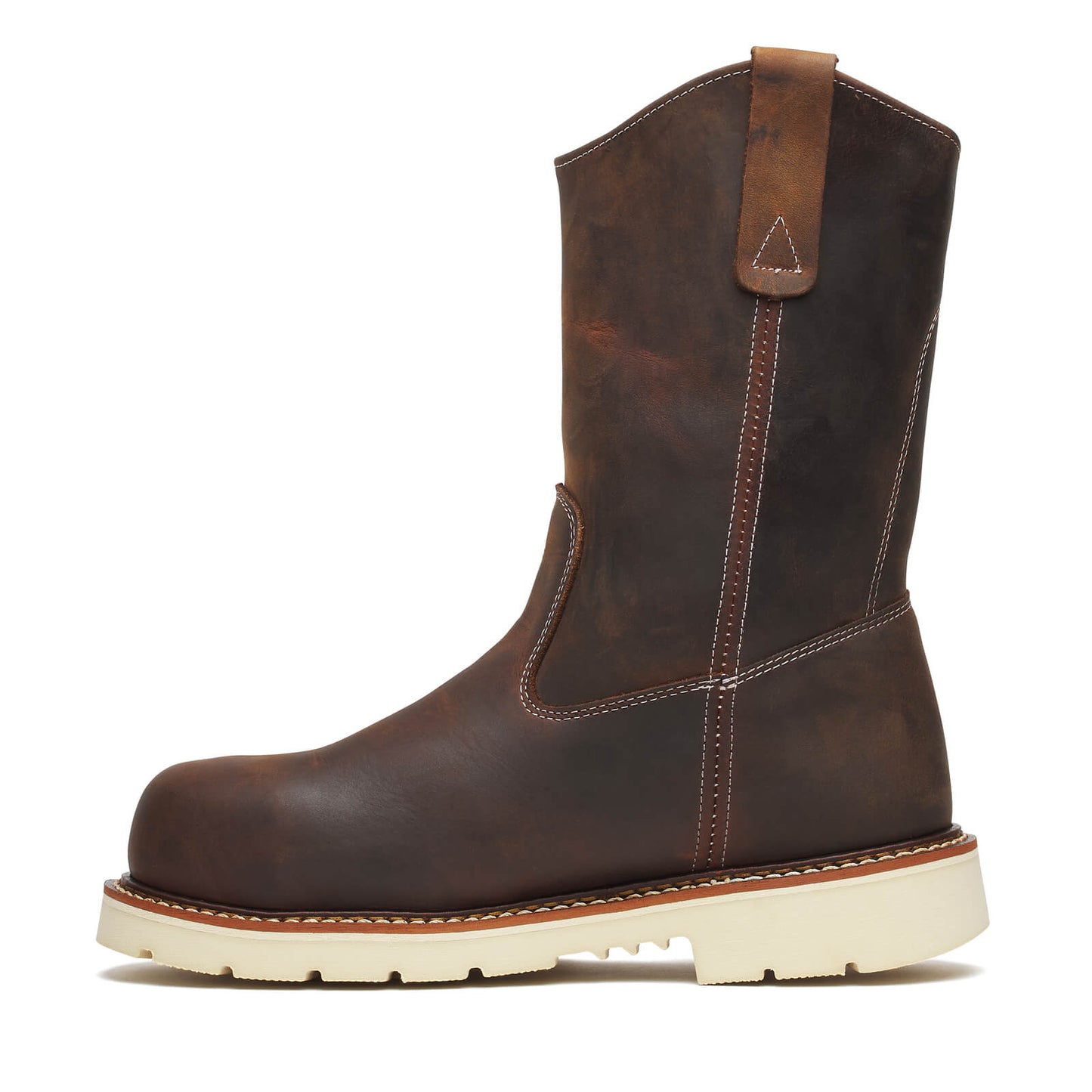 Thorogood - 804-4372 Crazy Horse Leather Steel Toe Pull On Work Boot - MADE IN USA