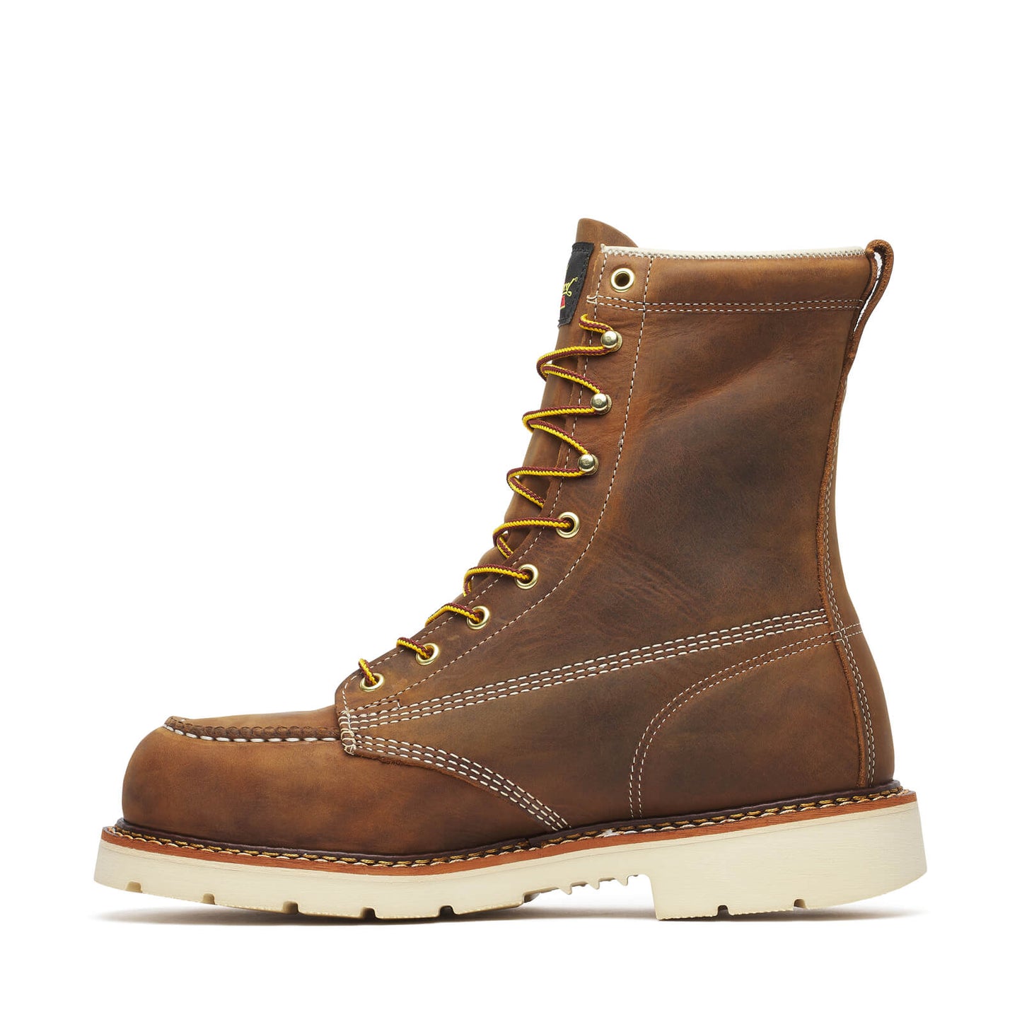 Thorogood - 804-4378 8" Crazy Horse Leather Steel Toe Moc Toe Work Boot - MADE IN THE USA