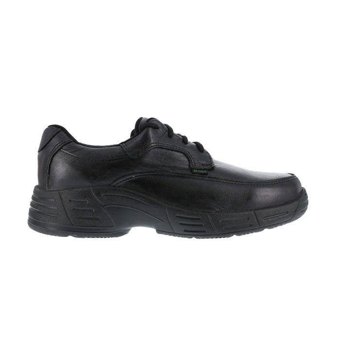 Florsheim Work - Ulysses Black Leather Soft Toe Work Shoe - MADE IN THE USA - FP8125