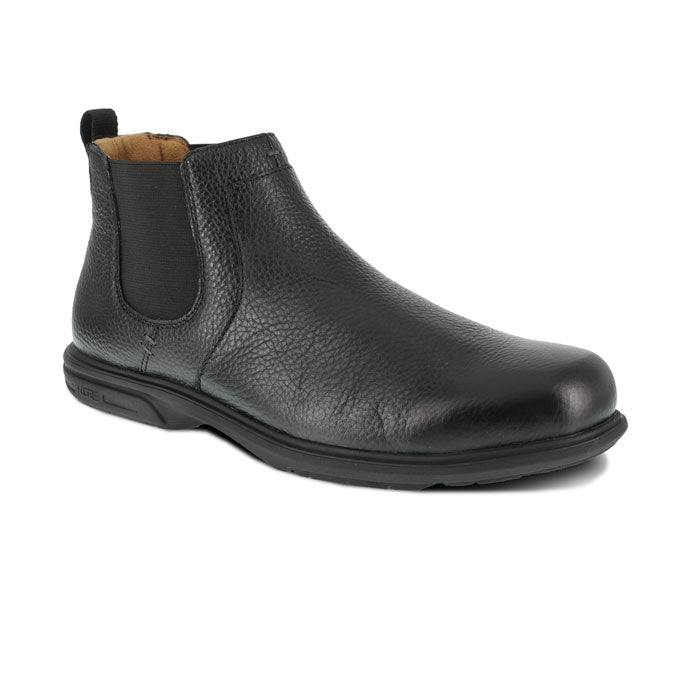 Florsheim Work - Loedin Black Leather Steel Toe Twin Gore Work Shoe - FS2030