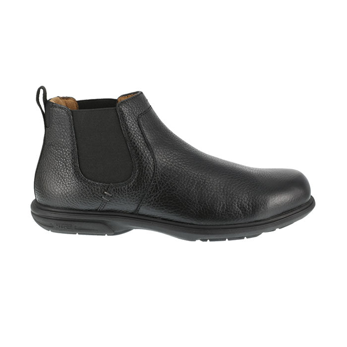 Florsheim Work - Loedin Black Leather Steel Toe Twin Gore Work Shoe - FS2030