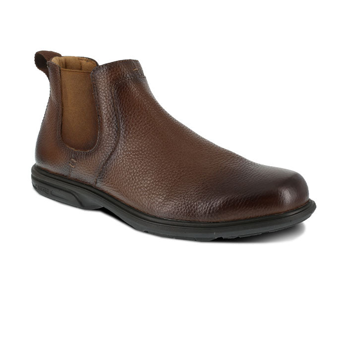 Florsheim Work - Loedin Brown Leather Steel Toe Twin Gore Work Shoe - FS2031