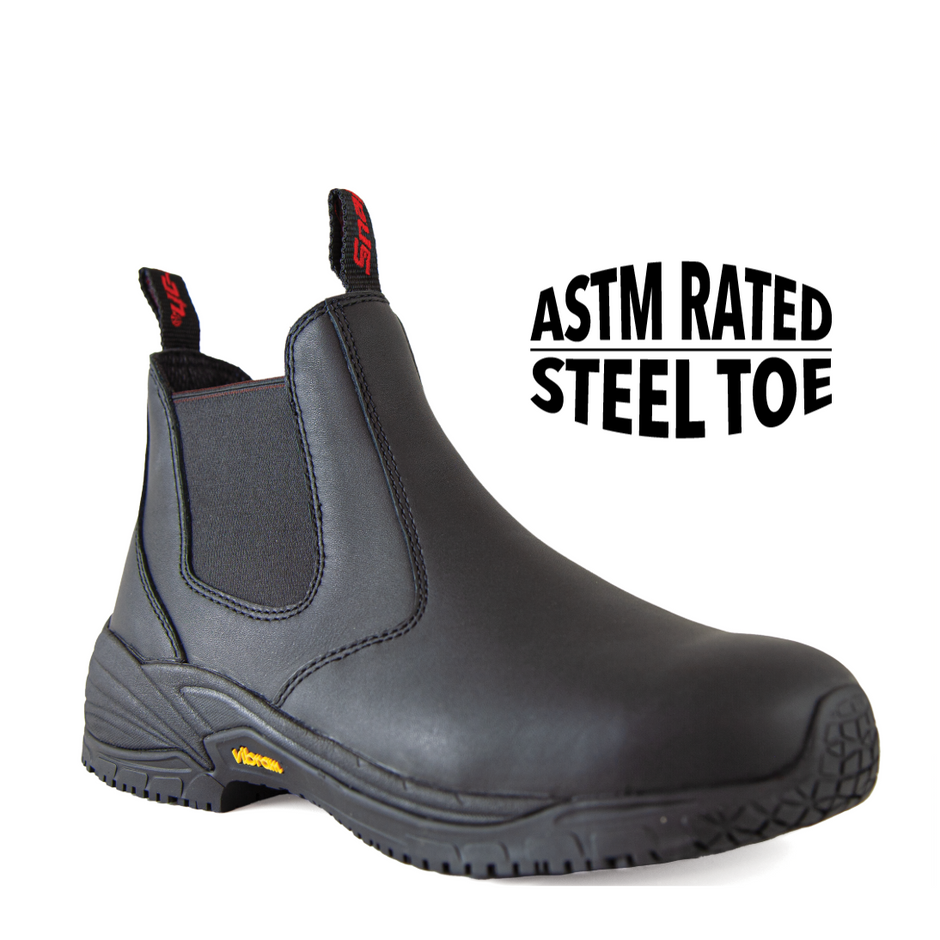 Pull On Work Boots – Coastal Boot