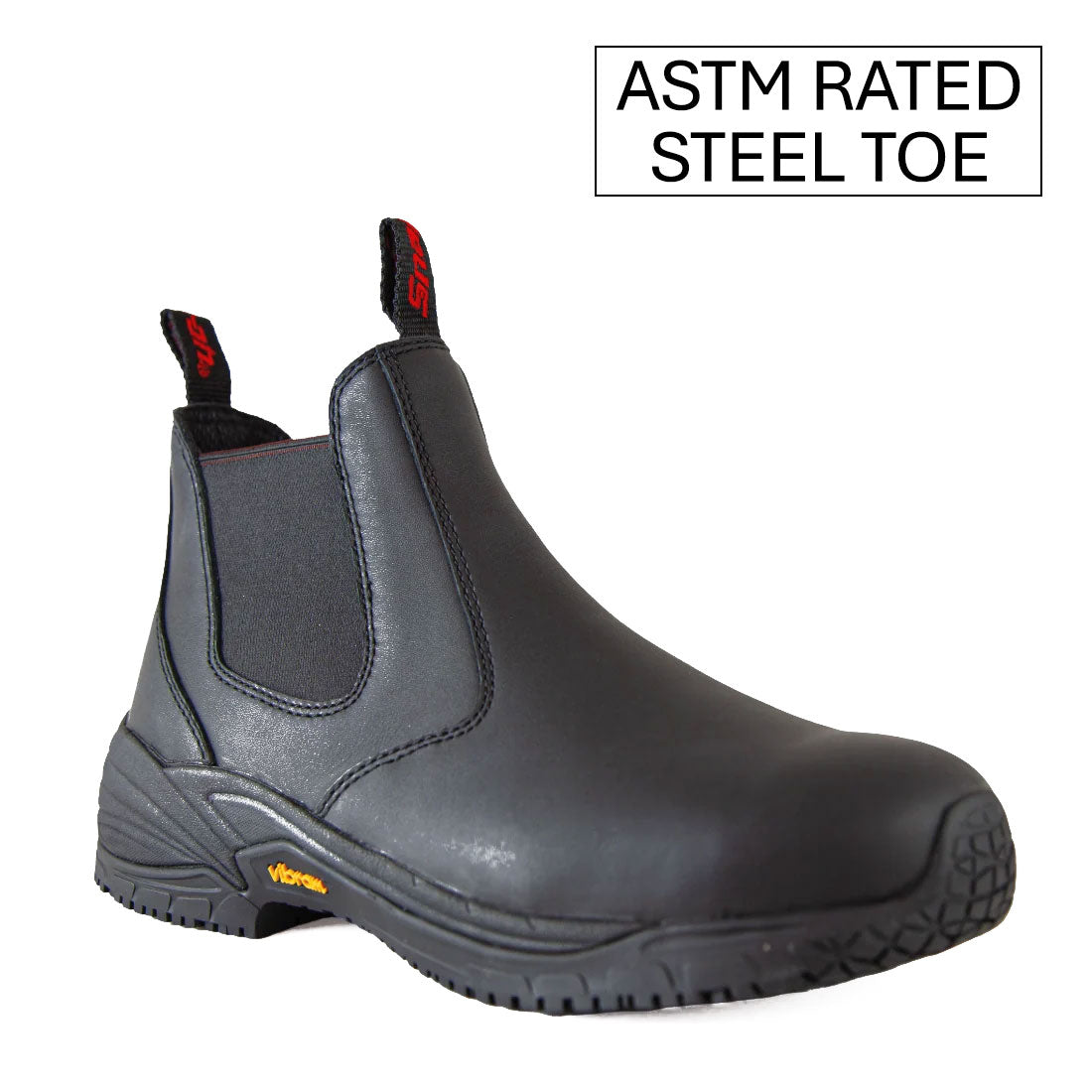 Snap-on® Carb - Steel Toe, 5-Inch Slip-On