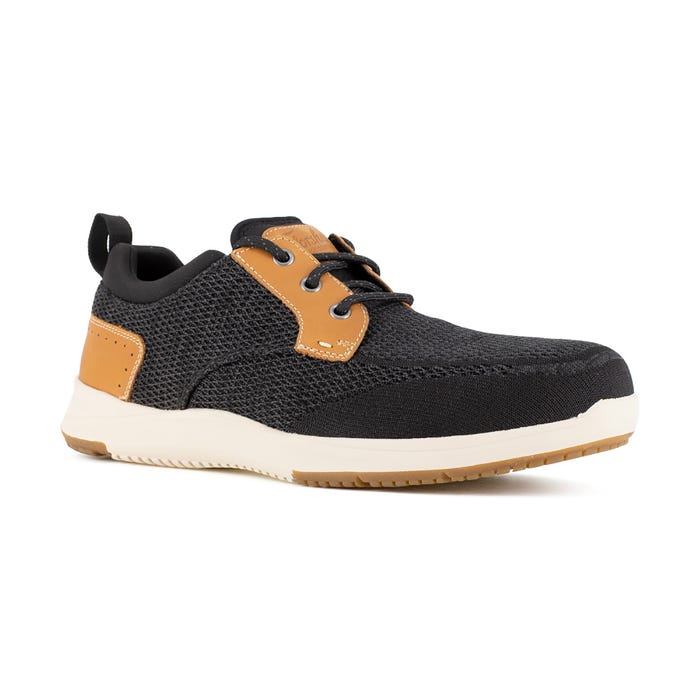 Florsheim Work - Conway Black Composite Toe Elastic Lace Work Shoe - FS2762