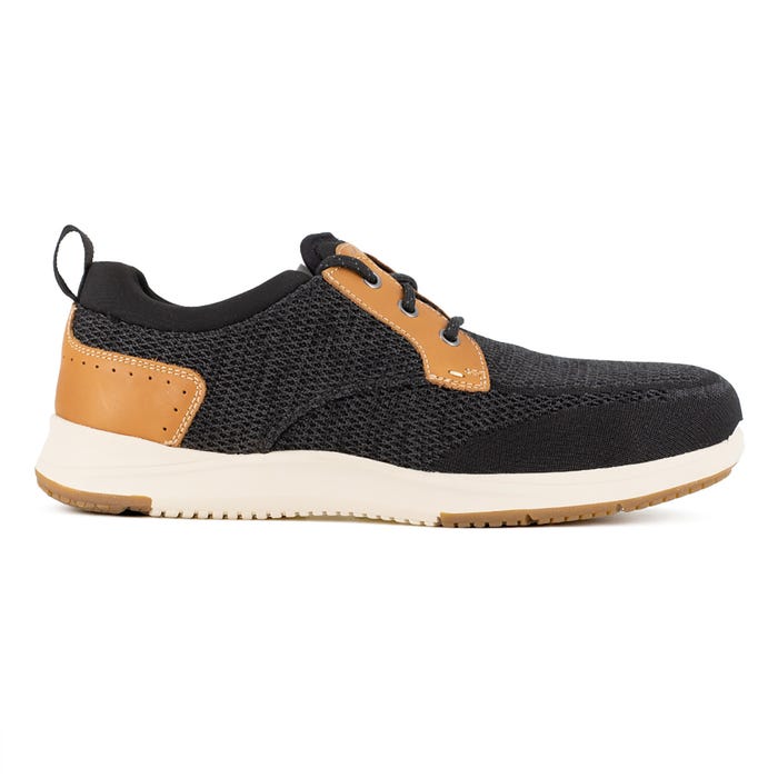 Florsheim Work - Conway Black Composite Toe Elastic Lace Work Shoe - FS2762