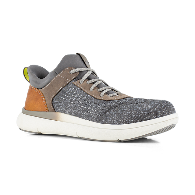Florsheim Work - Fleet Gray Composite Toe Elastic Lace Work Shoe - FS2780