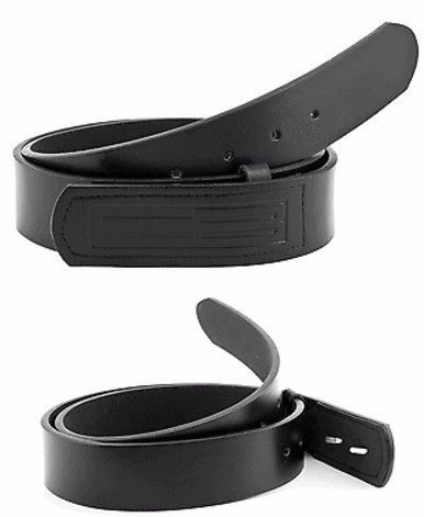 Mechanics / Movers Scratchless Black Leather Belt Made In The USA 1.5inch CB