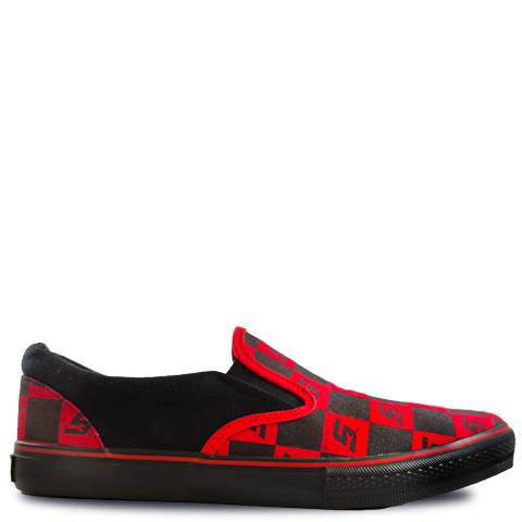 Vans red shop rat