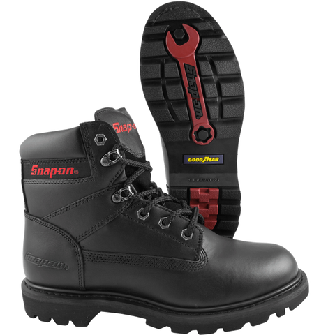 Snap on Super V8 8 Inch Steel Toe Work Boot Coastal Boot